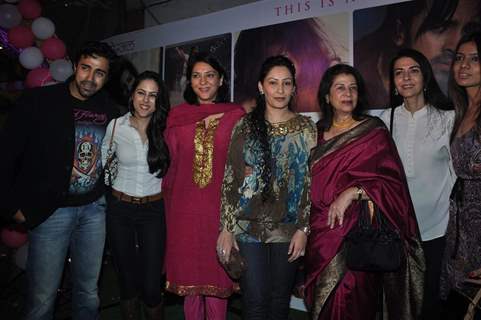 Nilesh Sahay, Priya Dutt and Manyata Dutt launch the music of Angel film at Dockyard