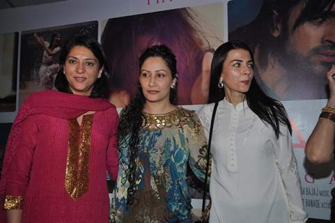 Priya Dutt and Manyata Dutt launch the music of Angel film at Dockyard