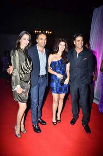 Akshay Kumar and Twinkle Khanna at The Triumph Fashion Show. .