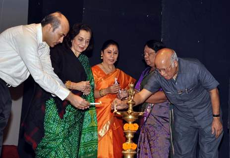 Sooraj Barjatya and Asha Parekh at Classical Concert