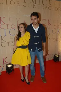 Imran Khan and Avantika in MAC bash hosted by Mickey Contractor