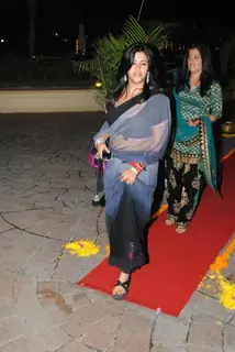 Ekta Kapoor in Sameer Soni and Neelam Kothari's wedding ceremony