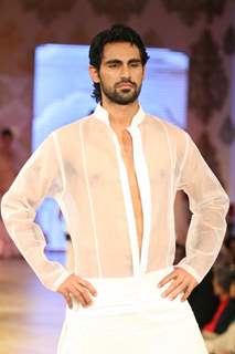 Models walk the ramp for Shabana Azmi's charity show 'Mizwan'