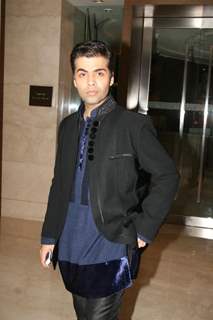 Karan Johar at Shabana Azmi's charity show 'Mizwan Sonnets in fabric'