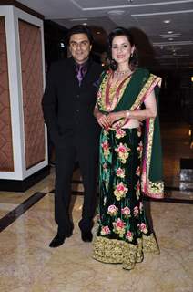 Sameer Soni and Neelam's wedding reception at Taj Land's End. .