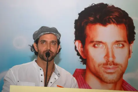 Hrithik Roshan at the launch of 'Save a heart' campaign by SevenHills
