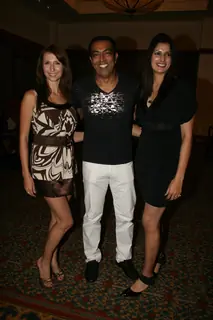Vindoo Dara Singh, Sonika Kaliraman and Claudia Ciesla contestants of Zor Ka Jhatka at JW Marriot