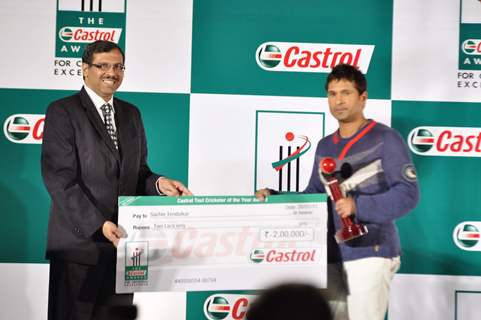 Sachin Tendulkar at Castrol Cricket Awards at Grand Hyatt. .