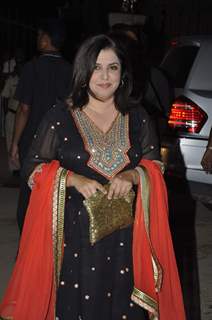 Farah Khan at filmfare red carpet. .