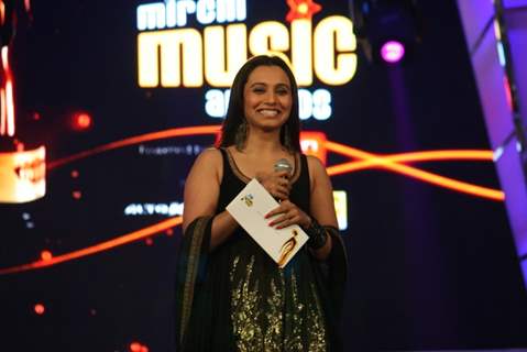 Rani Mukherjee grace the Mirchi Music Awards 2011 at BKC