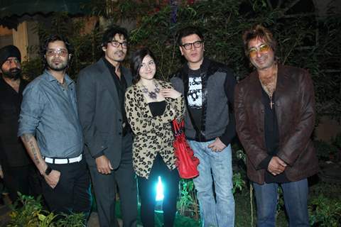 Aditya Pancholi and Shakti Kapoor at Banpreet Singh's Son Wedding