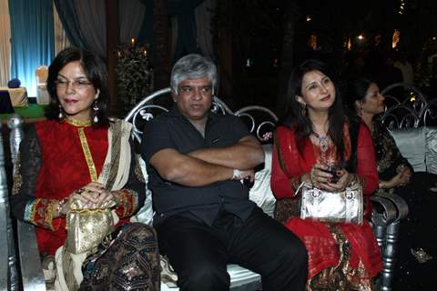 Poonam Dhillon and Zeenat Aman at Banpreet Singh's Son Wedding