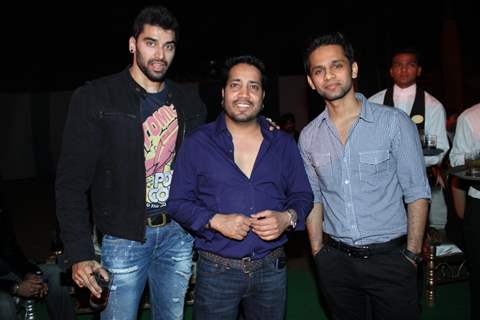 Mika Mehndi and Rahul Vaidya at Banpreet Singh's Son Wedding