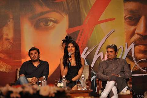 Priyanka Chopra and Vishal Bharadwaj at '7 Khoon Maaf' Press Conference