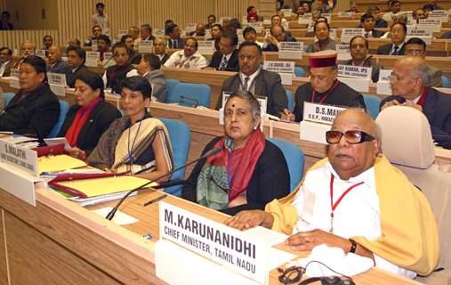 The Chief Ministers  Conference, in New Delhi on Tuesday 1 Feb 2011. .