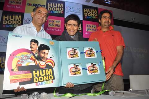 Legendary Actor Dev Anand at music release of old classic hindi film &quot;Hum Dono&quot;