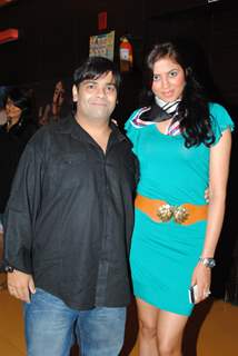 Kavita Kaushik and Kiku Sharda at Premiere of 'Utt Pataang' movie