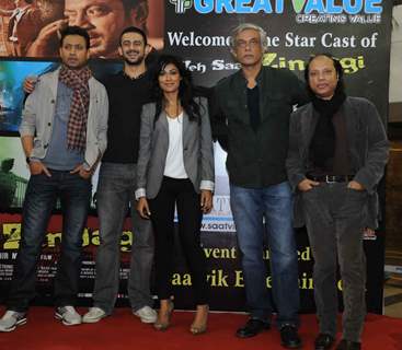 Yeh saali zindagi film starcast visit in Ghaziabad, vaishali located “Mahagun Mall”