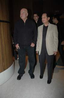 Prem Chopra at Liza Mallik big Bhojpuri debut with Manoj Tiwari. .