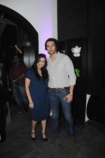 Guest at Fat Cat Cafe launch in Andheri