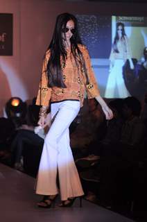 Model at Schwarzkopf Professional Coffee Table Book launch at Leela Hotel. .