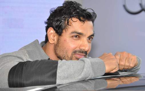 John Abraham at a promotional event of Audi in New Delhi..