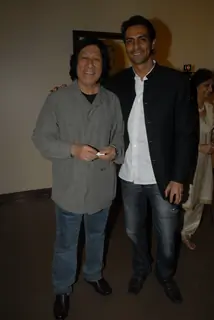Arjun Rampal at ‘Resonance’ group show at Art Musings Gallery