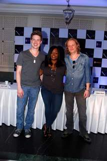 Luke Kenny at Mahindra Blues Festival Press Meet in ITC Grand Maratha. .