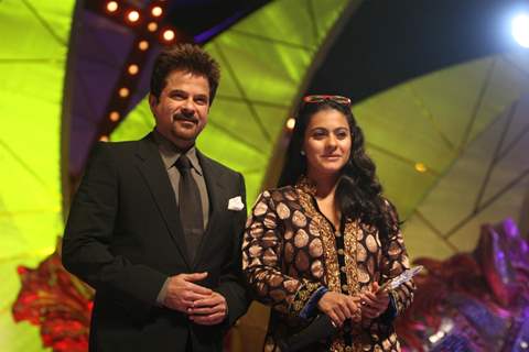 Anil Kapoor and Kajol at Stardust Awards-2011