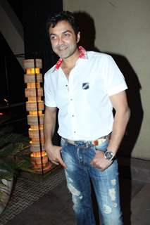 Bobby Deol at Yamla Pagla Deewana Film success party