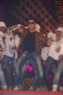 Salman Khan performs at Stardust awards 2011 at Bandra. .