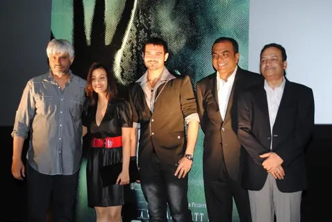 Vikram Bhatt, Twinkle and Mimoh at Launch of Vikram Bhatt's 'Haunted - 3D' movie first look