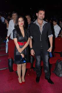 Twinkle Bajpai and Mimoh at Launch of Vikram Bhatt's 'Haunted - 3D' movie first look