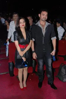 Twinkle Bajpai and Mimoh at Launch of Vikram Bhatt's 'Haunted - 3D' movie first look