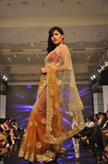 Models walk the ramp for Gitanjali Cyclothon Fashion Show 2011