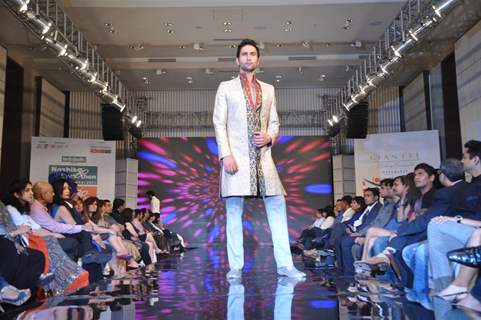 Models walk the ramp for Gitanjali Cyclothon Fashion Show 2011