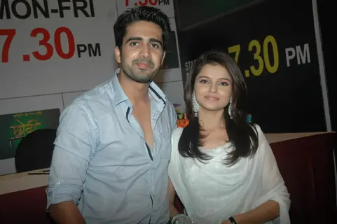 Rubina Dilak and Avinash Sachdev at Media meet of Zee Tv Choti Bahu at JW Marriott