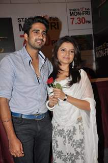 Avinash Sachdev and Rubina Dilaik at launch of Choti Bahu at JW Marriott in Mumbai