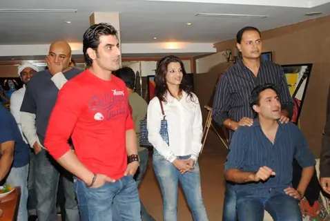 Sumeet Sachdev and Rohit Bakshi at 'Maa Exchange' Success party