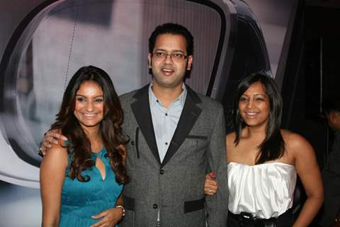 Rahul and Dimpy Mahajan at launch party of Audi A8