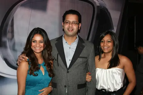 Rahul and Dimpy Mahajan at launch party of Audi A8