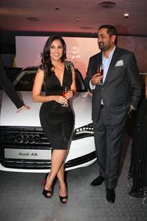 Lara Dutta at launch party of Audi A8