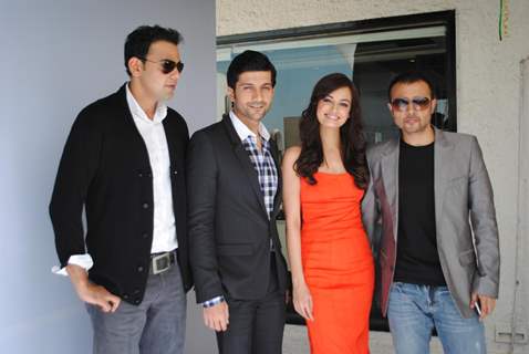 Dia Mirza, Cyrus Sahukar and Vaibhav Talwar at Promotion of Film ‘Love Breakups Zindagi’