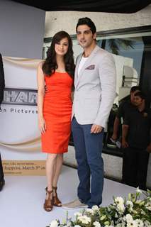 Dia Mirza & Zayed Khan at the Launch of Love Breakups ZIndagi at Vie Lounge. .