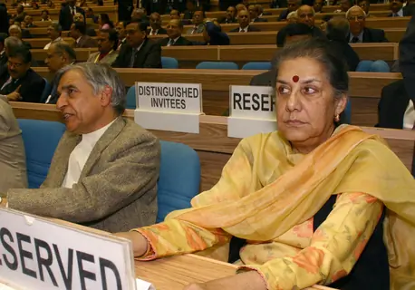 Information & Broadcasting minister Ambika Soni at the launch of  &quot;Swabhiman&quot; in New Delhi