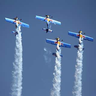 Red Bull team at Aero India '11 in Bangalore. .