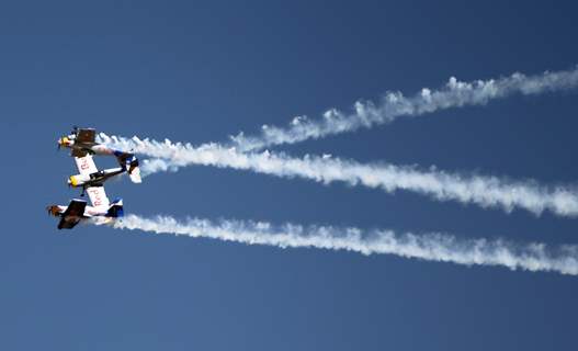 Red Bull team at Aero India '11 in Bangalore. .