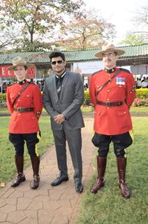 R. Madhavan at Elle Cup and IIFA promotional event at Mahalaxmi Race Course..