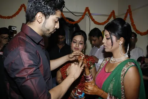 The ring ceremony of Debina and Gurmeet