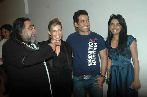 Tusshar, Geeta, Sofia Hayat at Anabelle Verma single Tumko Dekha launch at Novotel. .